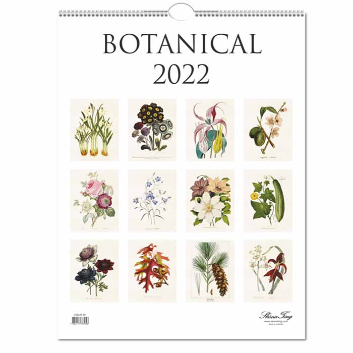 Seinäkalenteri 2022, Botanical